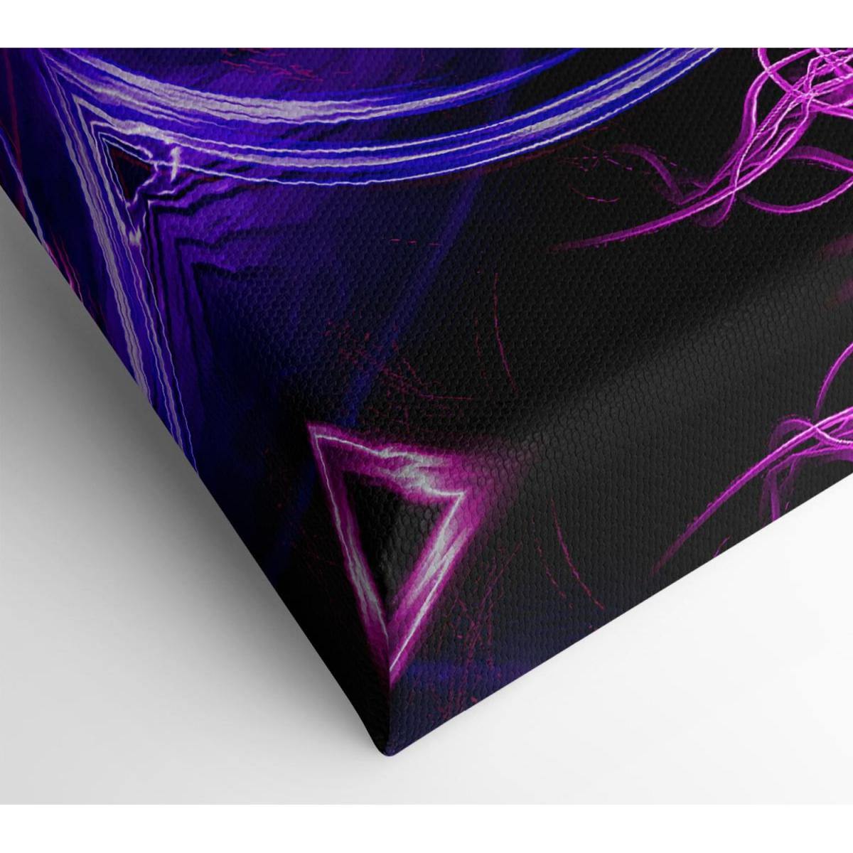 The Universe Pink Canvas Print Wall Art - Yellow / 35.56cm – image 2