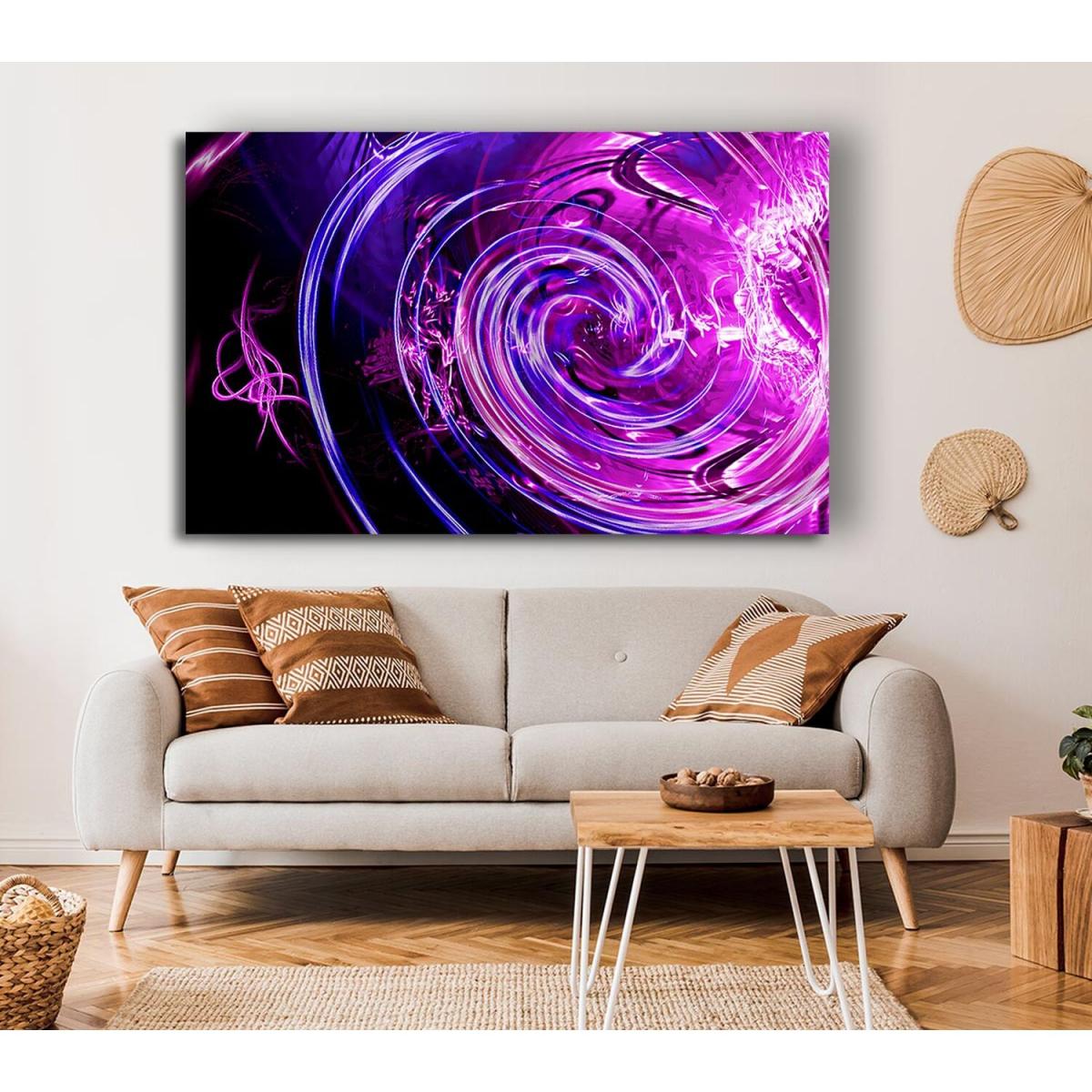 The Universe Pink Canvas Print Wall Art - Yellow / 35.56cm – image 4