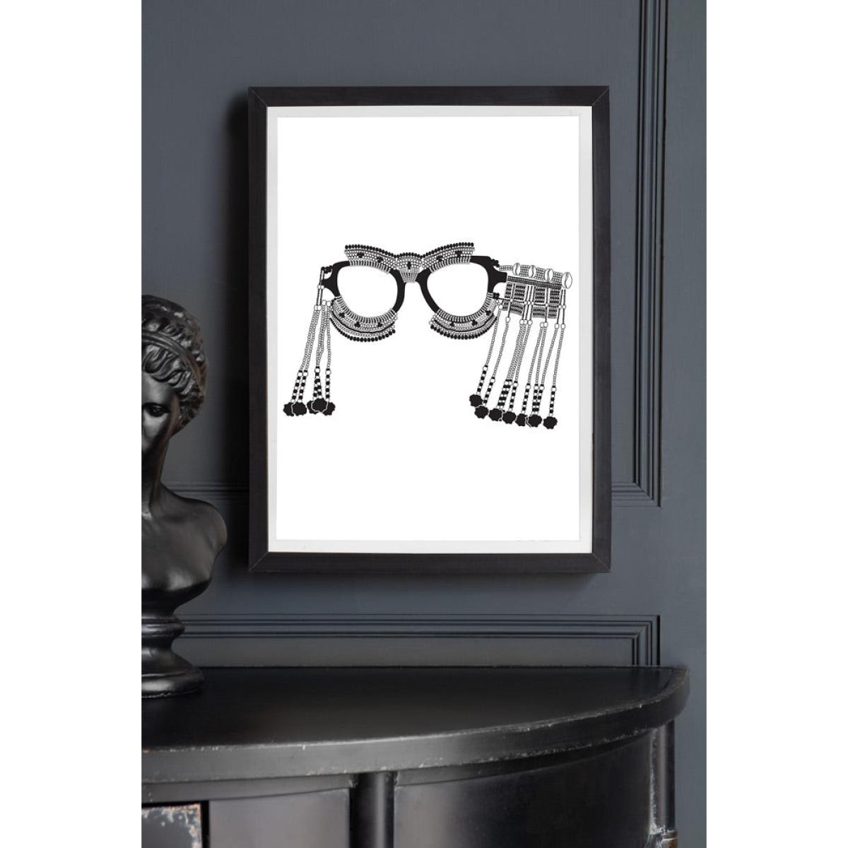 Unframed Xhosa Beaded Sunglasses Art Print – image 3