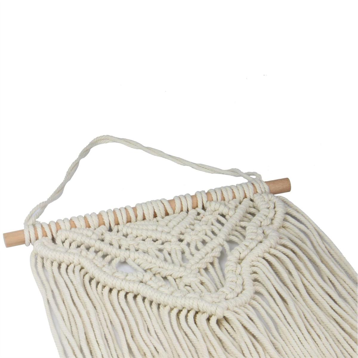 Macrame Wall Hangings - Set of 2  - Cream – image 4