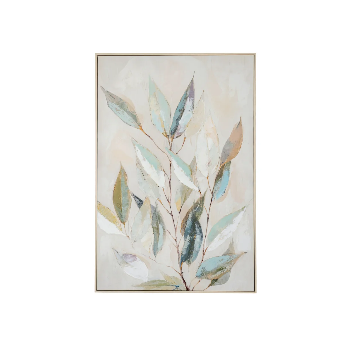 Uniqueful Willow Light Handpainted Framed Canvas Wall Art – image 1