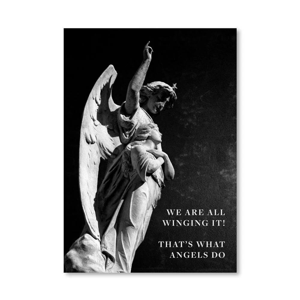 Unframed Winging It Art Print – image 4