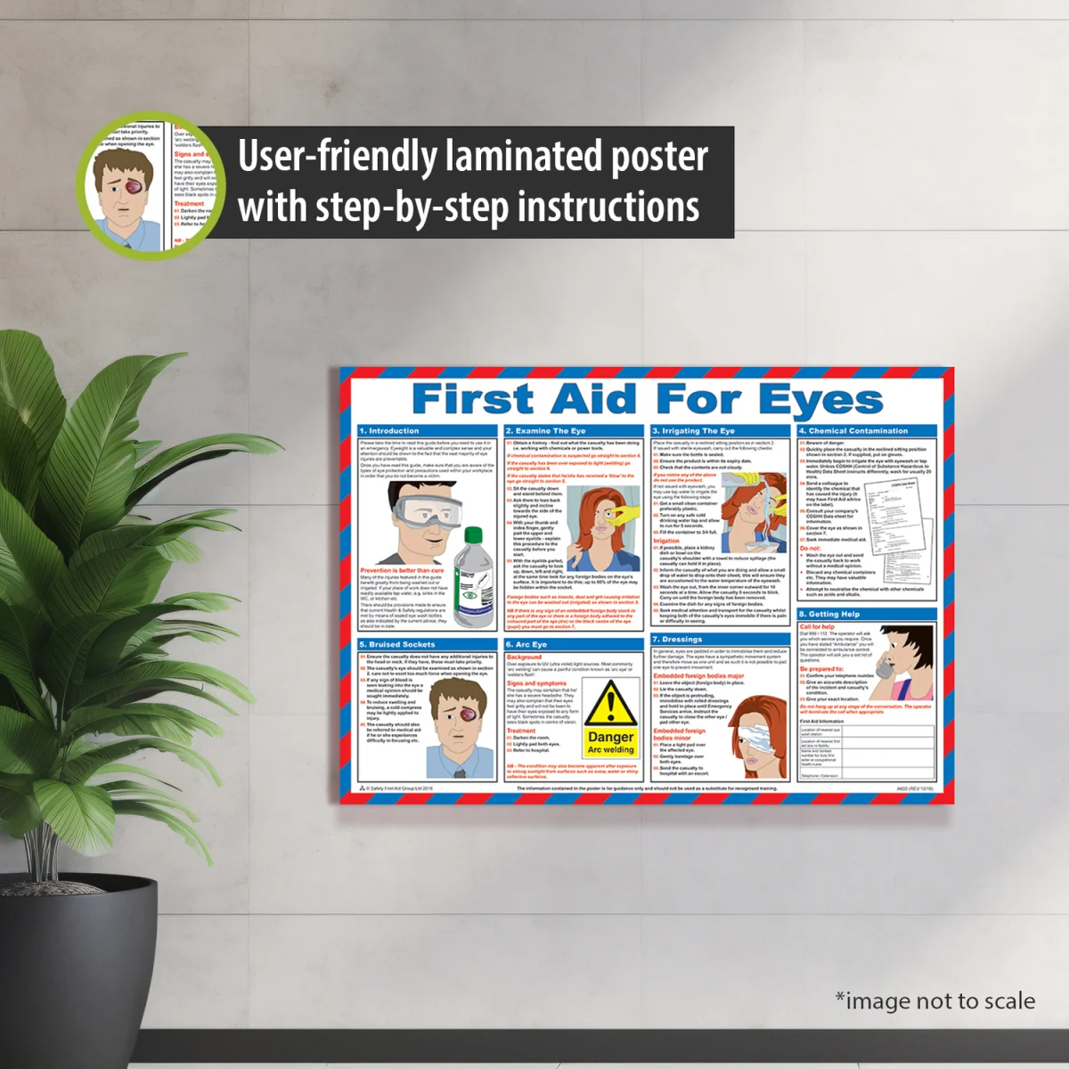 Pegdev Healthy and safety posters M - White – image 2
