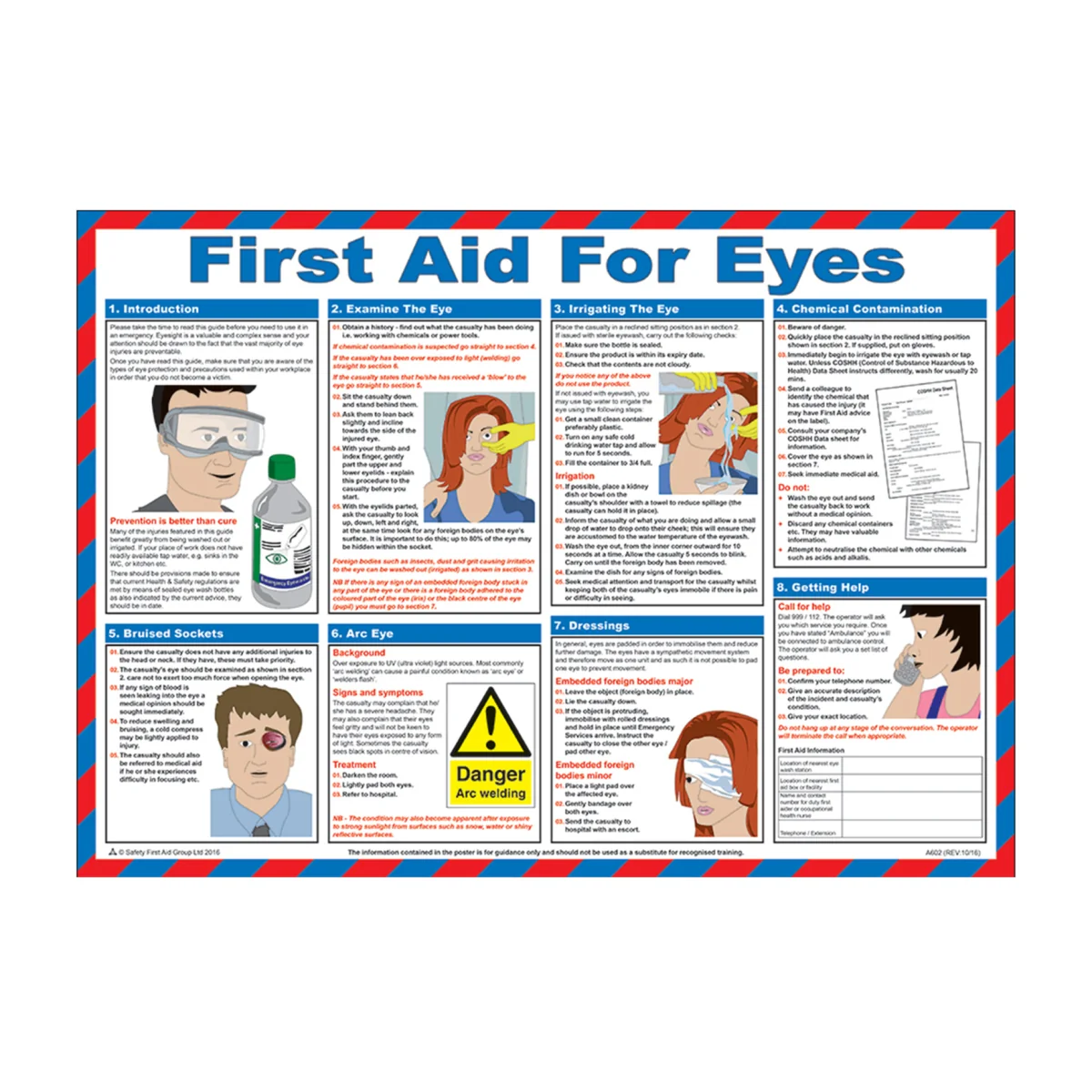 Pegdev Healthy and safety posters M - White – image 1