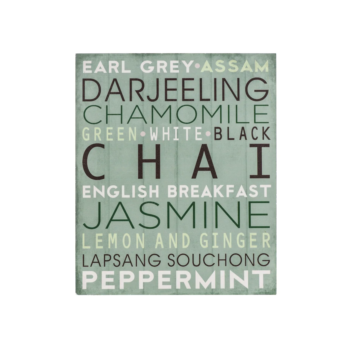 Madera Chai Wall Plaque - Assorted