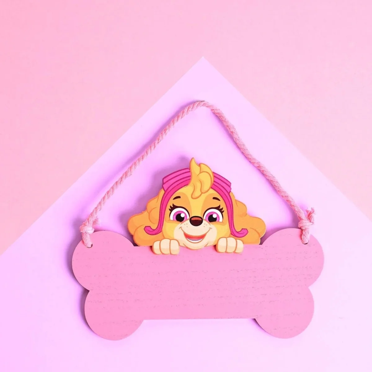 Paw Patrol Skye Wooden Hanging Plaque - Pink – image 3