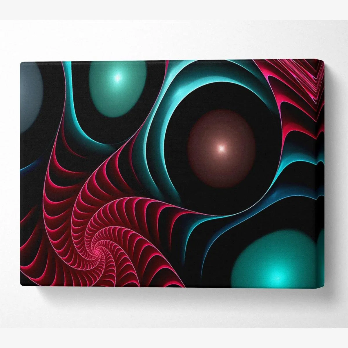 The Eye Of The Planet Canvas Print Wall Art - Yellow / 66.04cm – image 1