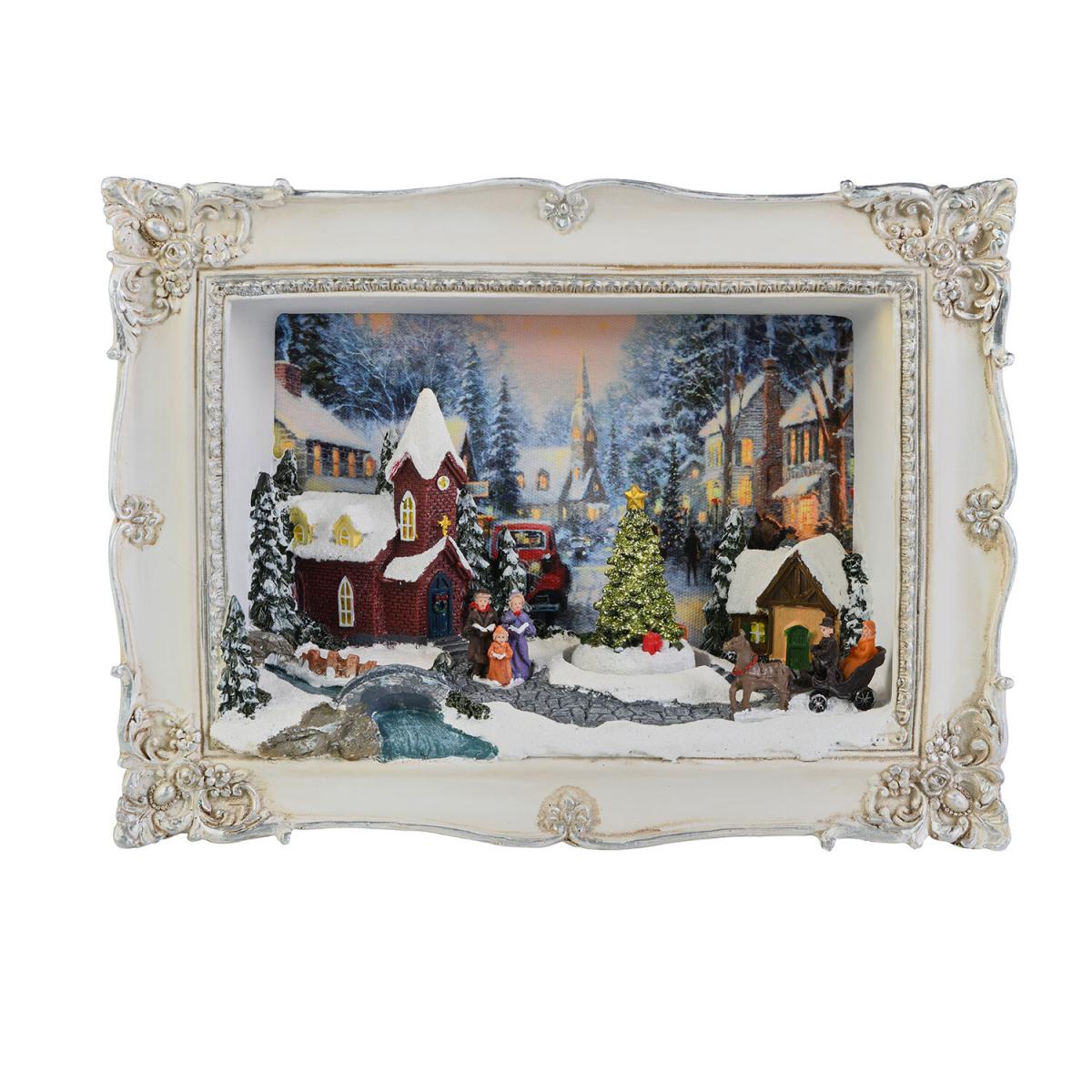 LED Christmas Scene Frame – image 2