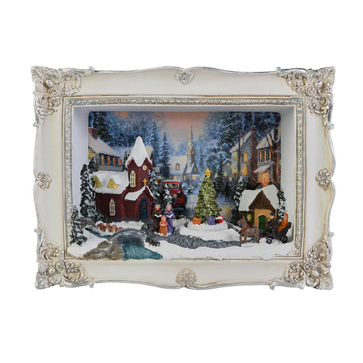 LED Christmas Scene Frame – image 3