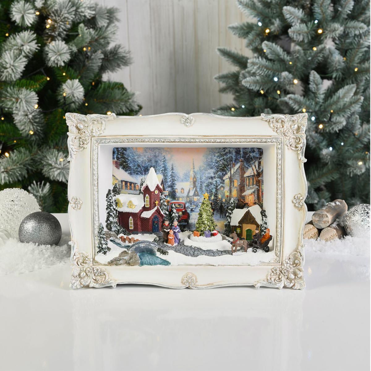 LED Christmas Scene Frame – image 4
