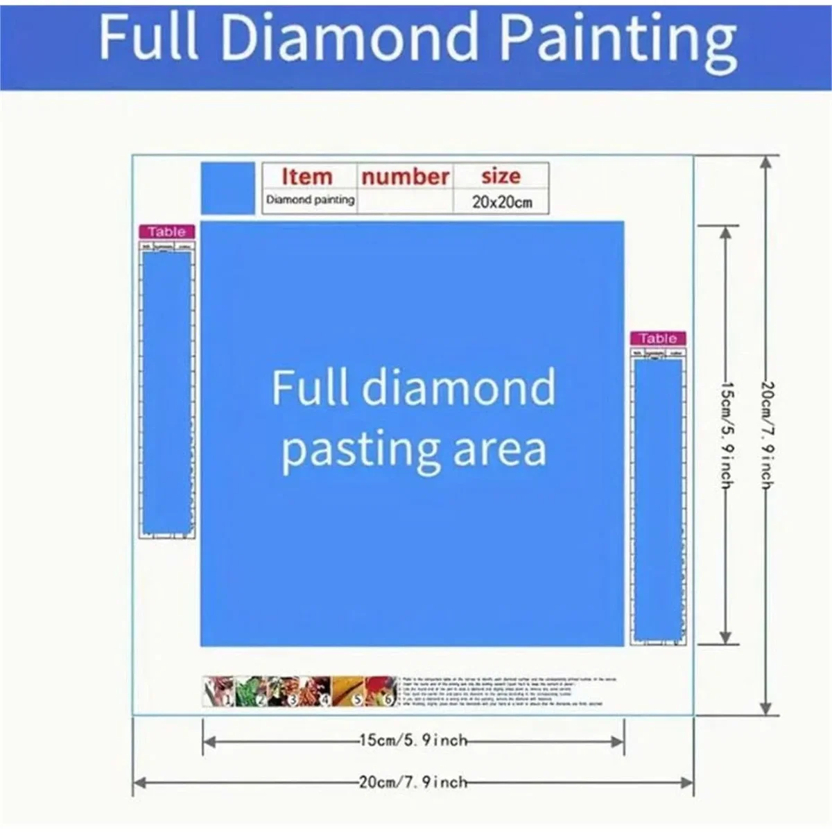 Rainbow Tree Diamond Painting Kit - Multi – image 5