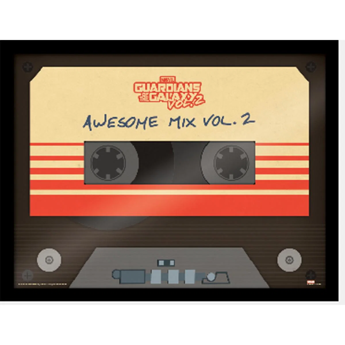 Guardians Of The Galaxy Vol. 2 (Awesome Mix Vol. 2) Framed Print – image 2