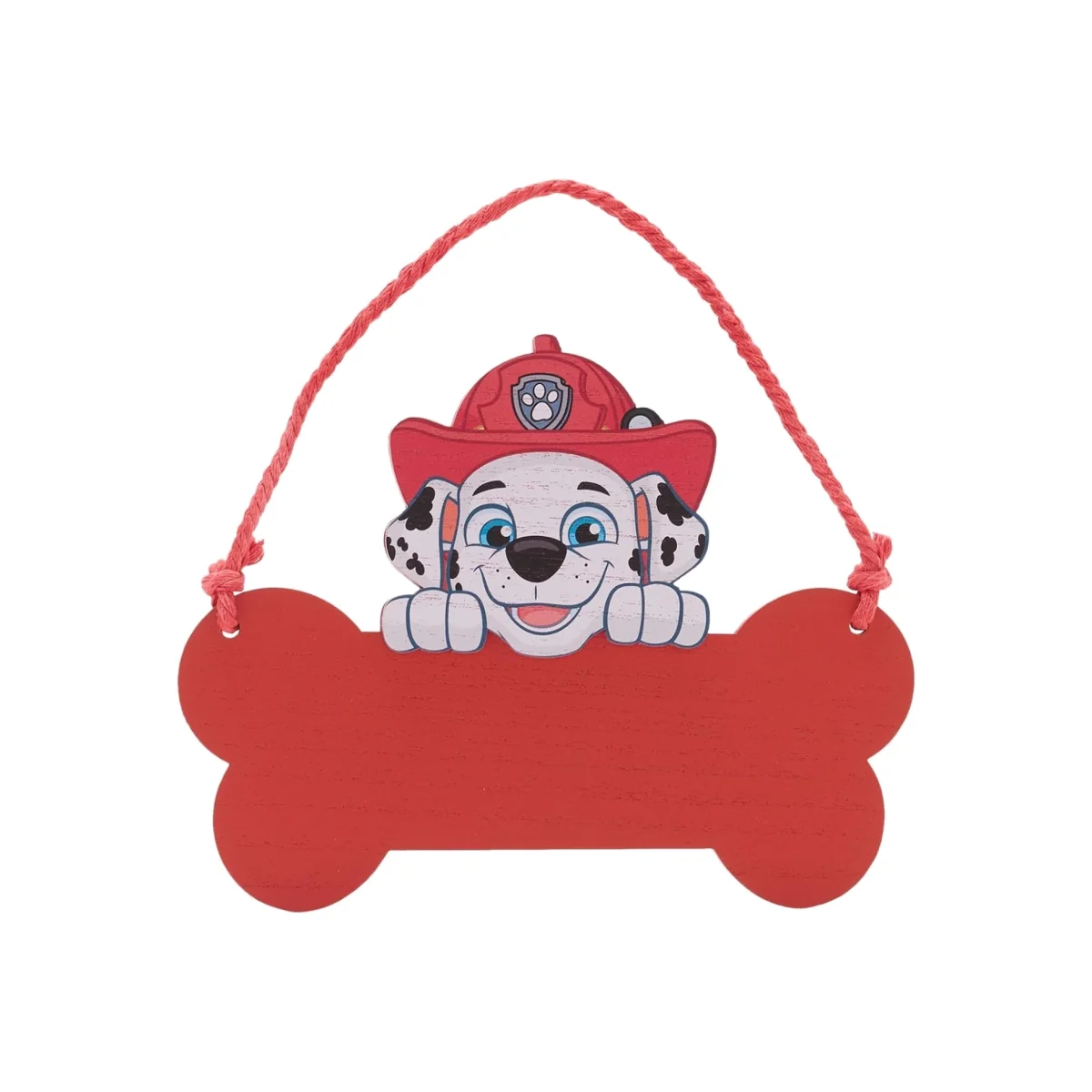 Paw Patrol Marshall Wooden Hanging Plaque - Red – image 1
