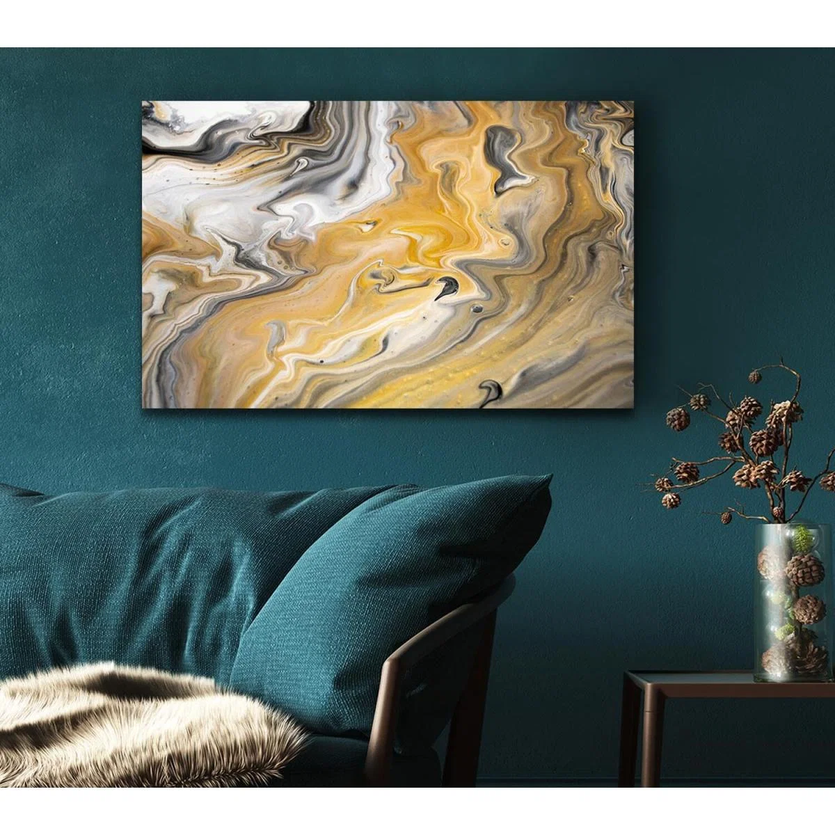 Subtle liquid colours - 81cm – image 4