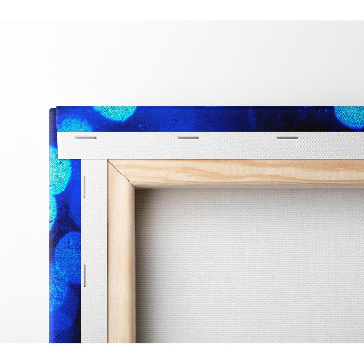 Orb Blues Canvas Print Wall Art - Yellow / 35.56cm – image 3