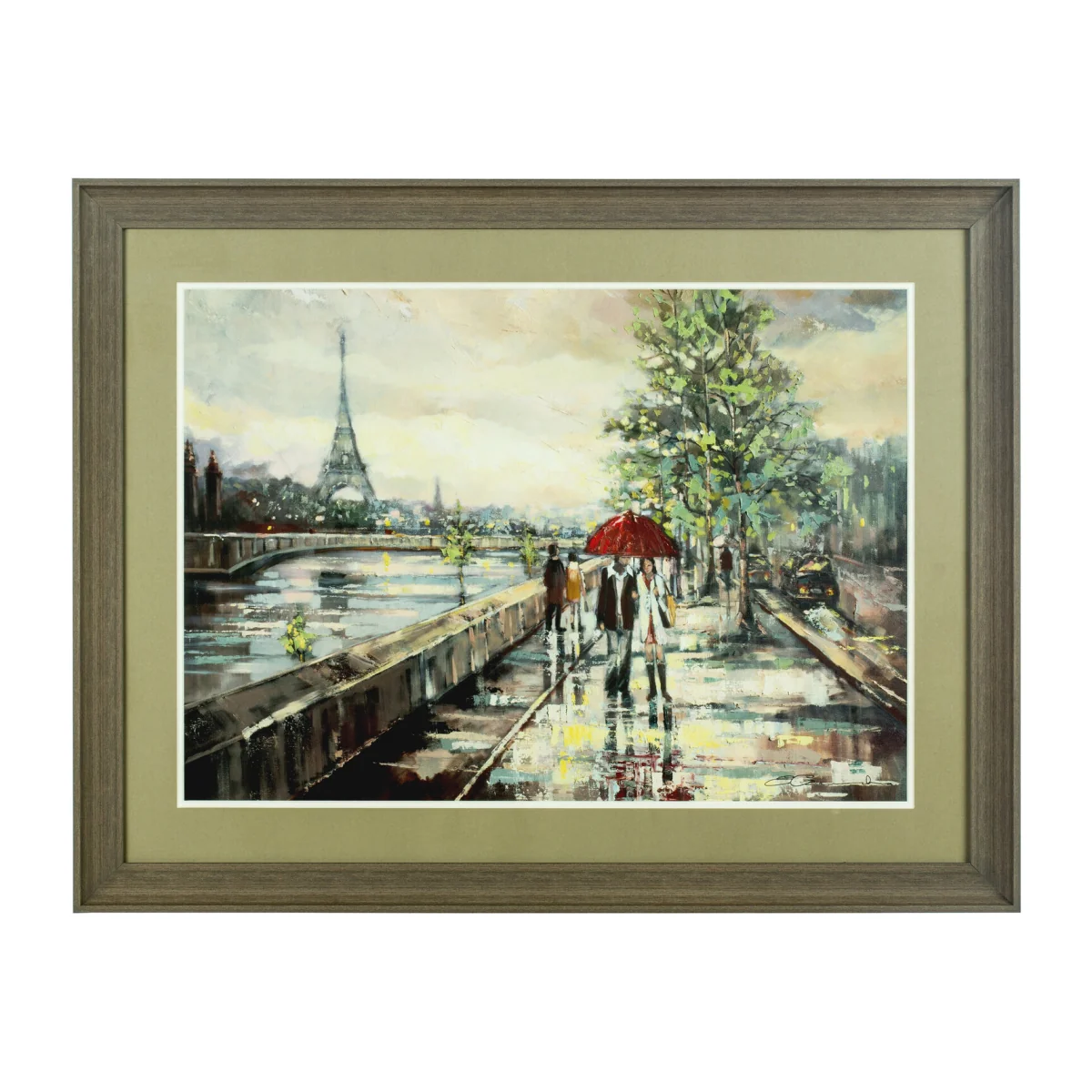City Framed Paris Wall Art - Assorted