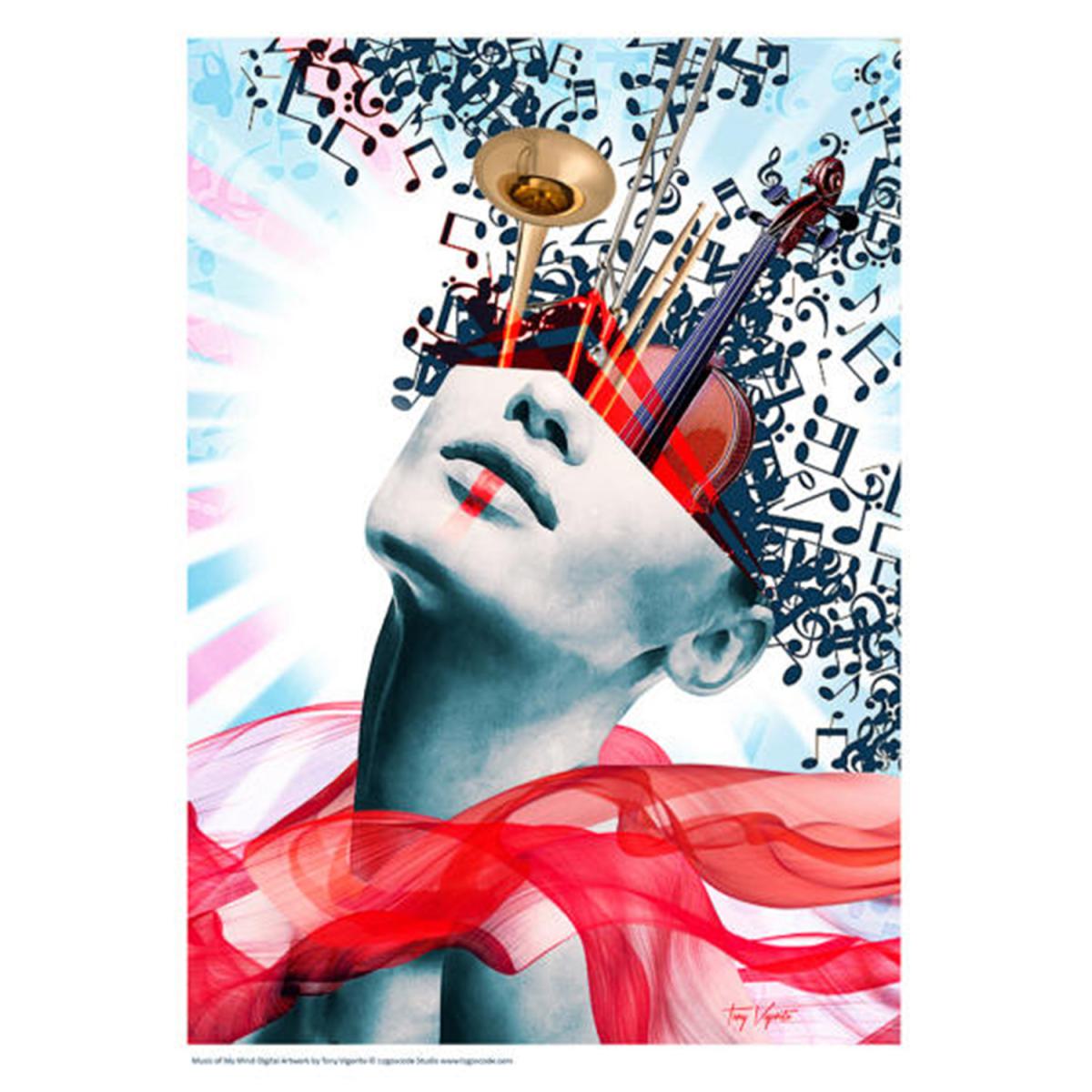 Music of my Mind Artwork - White – image 2