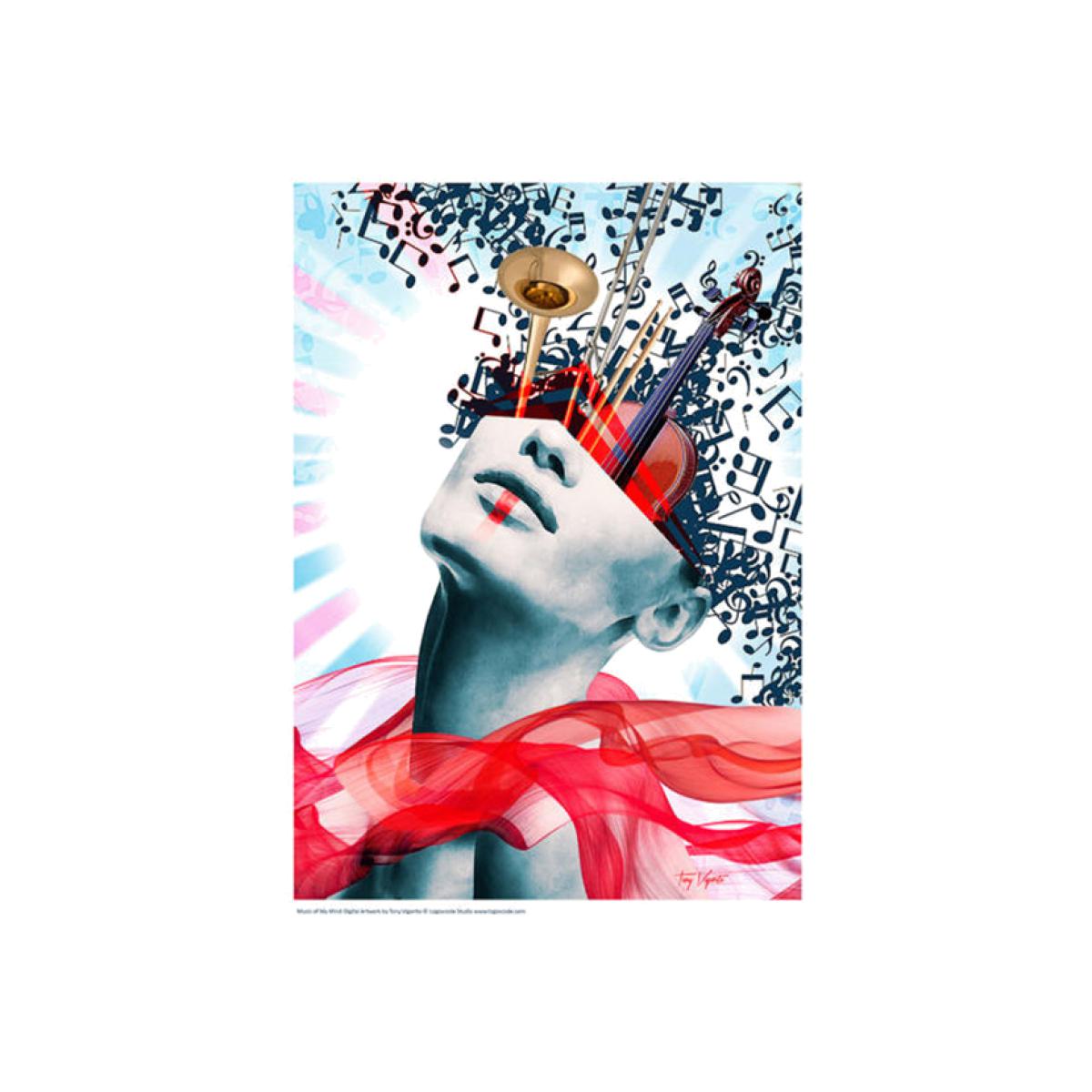 Music of my Mind Artwork - White – image 1