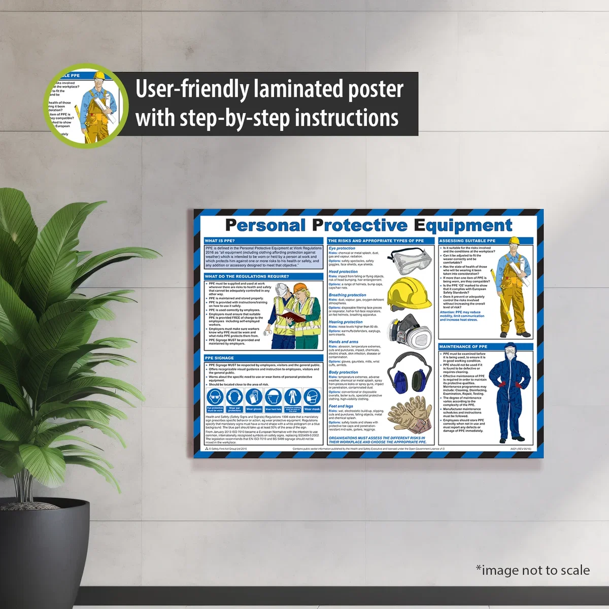 Pegdev Healthy and safety posters I - White – image 2