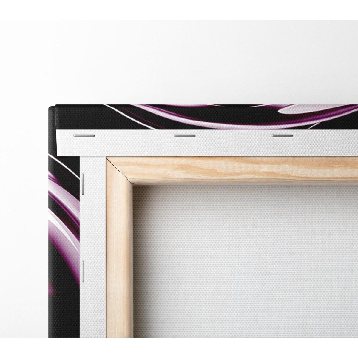 Purple Bend Canvas Print Wall Art - Yellow / 50.8cm – image 3