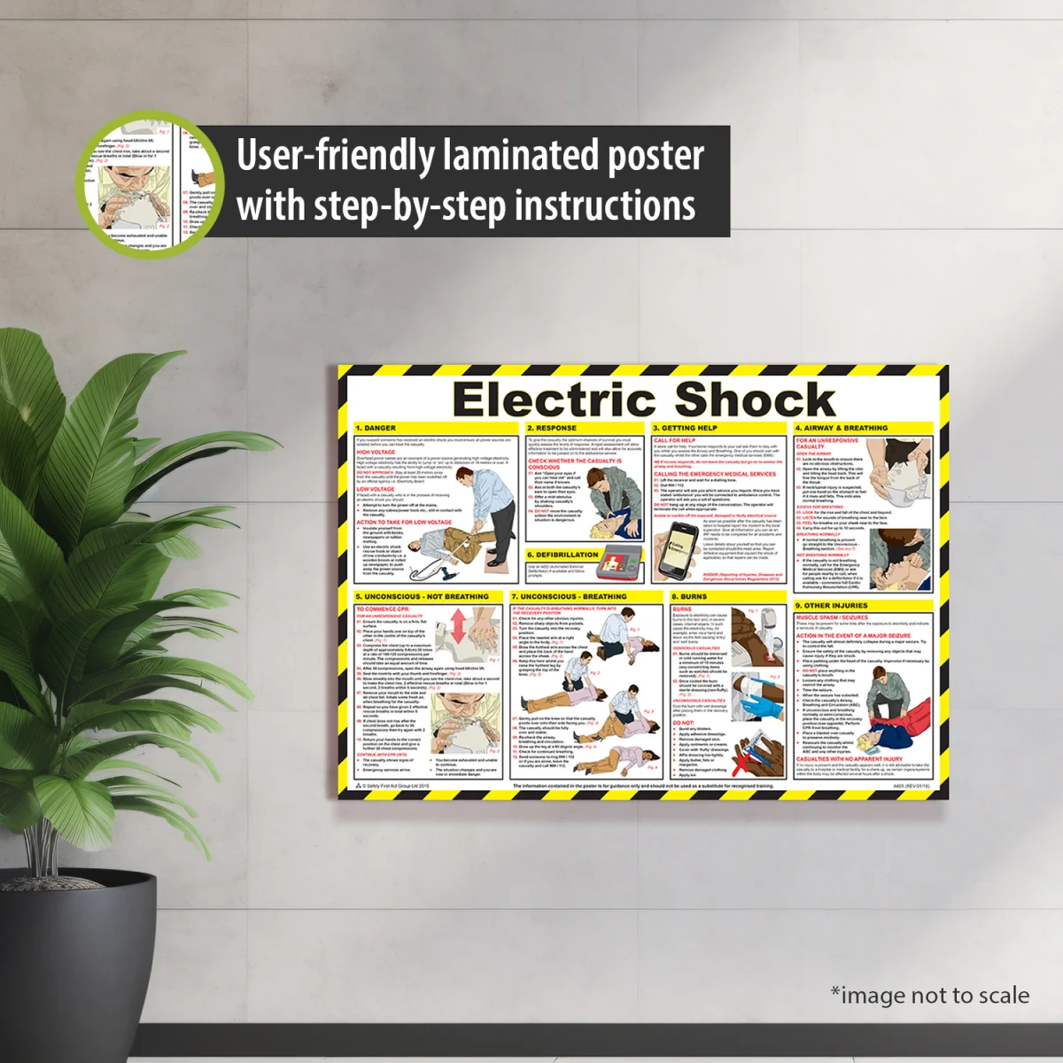 Healthy and safety posters - White – image 2
