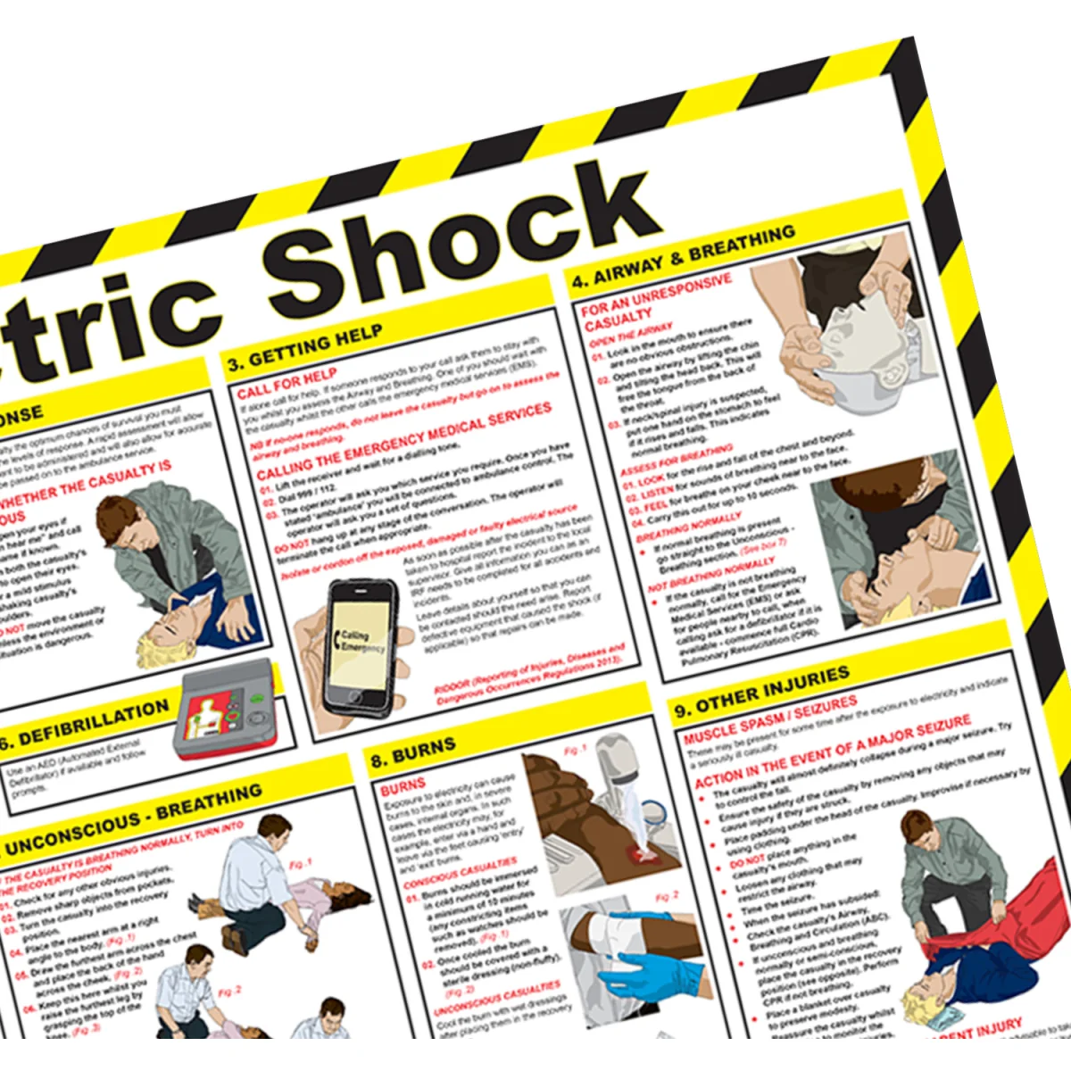 Healthy and safety posters - White – image 5