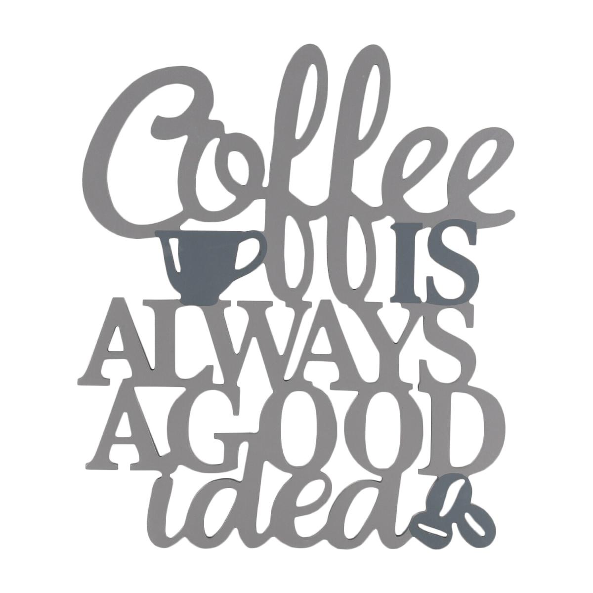 Coffee is Always a Good Idea Wooden Art – image 2