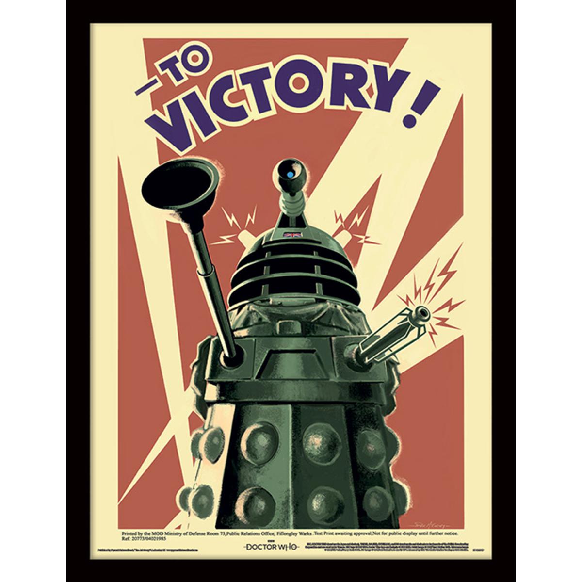 Doctor Who (Victory) Framed Print – image 2