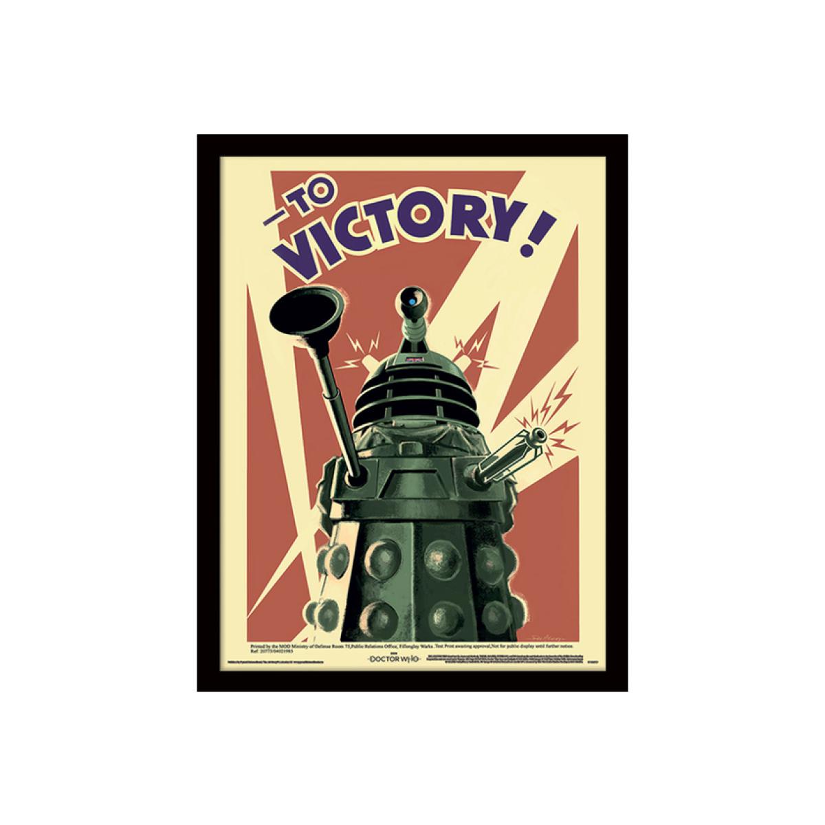 Doctor Who (Victory) Framed Print – image 1