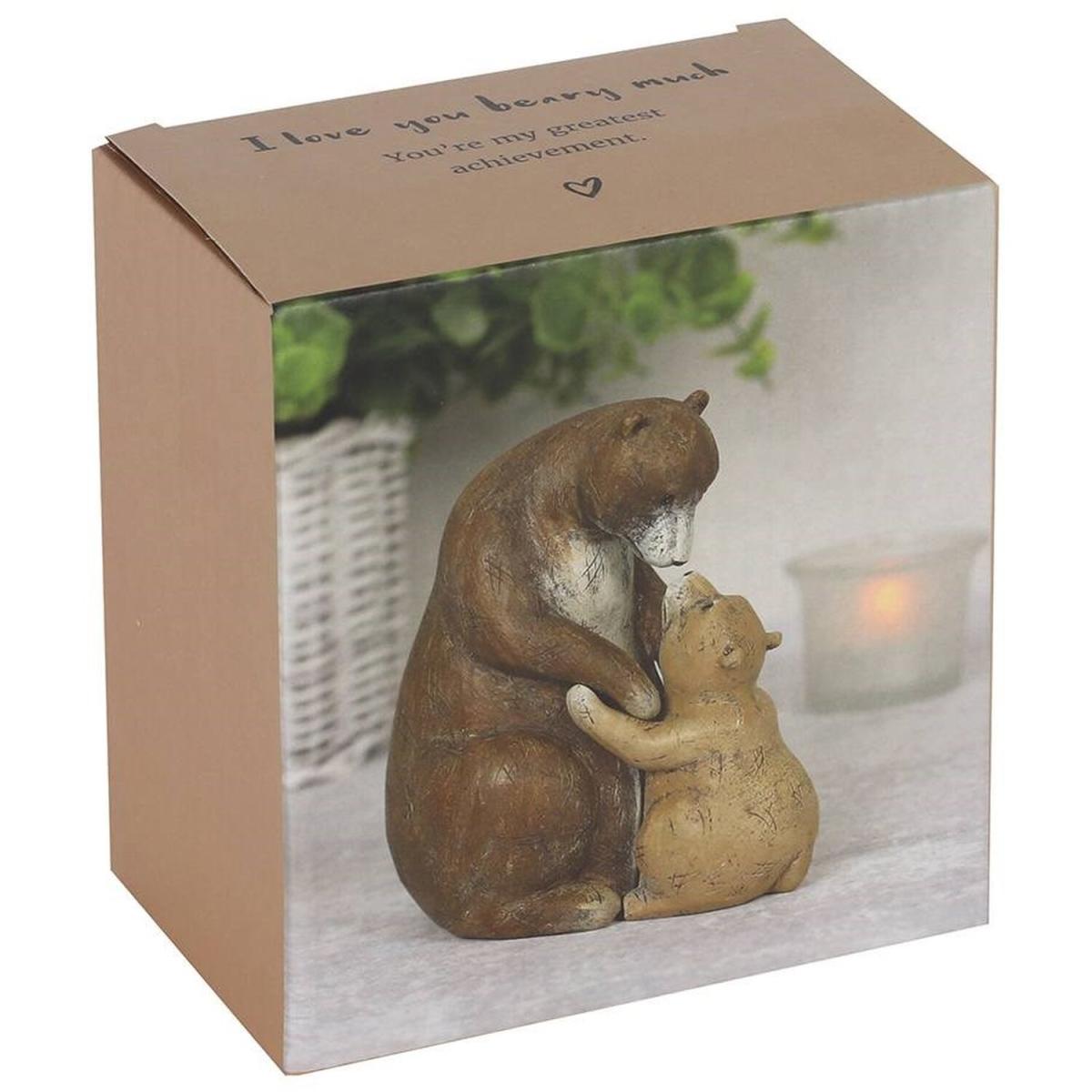 I Love You Beary Much Bear Ornament - Brown – image 3