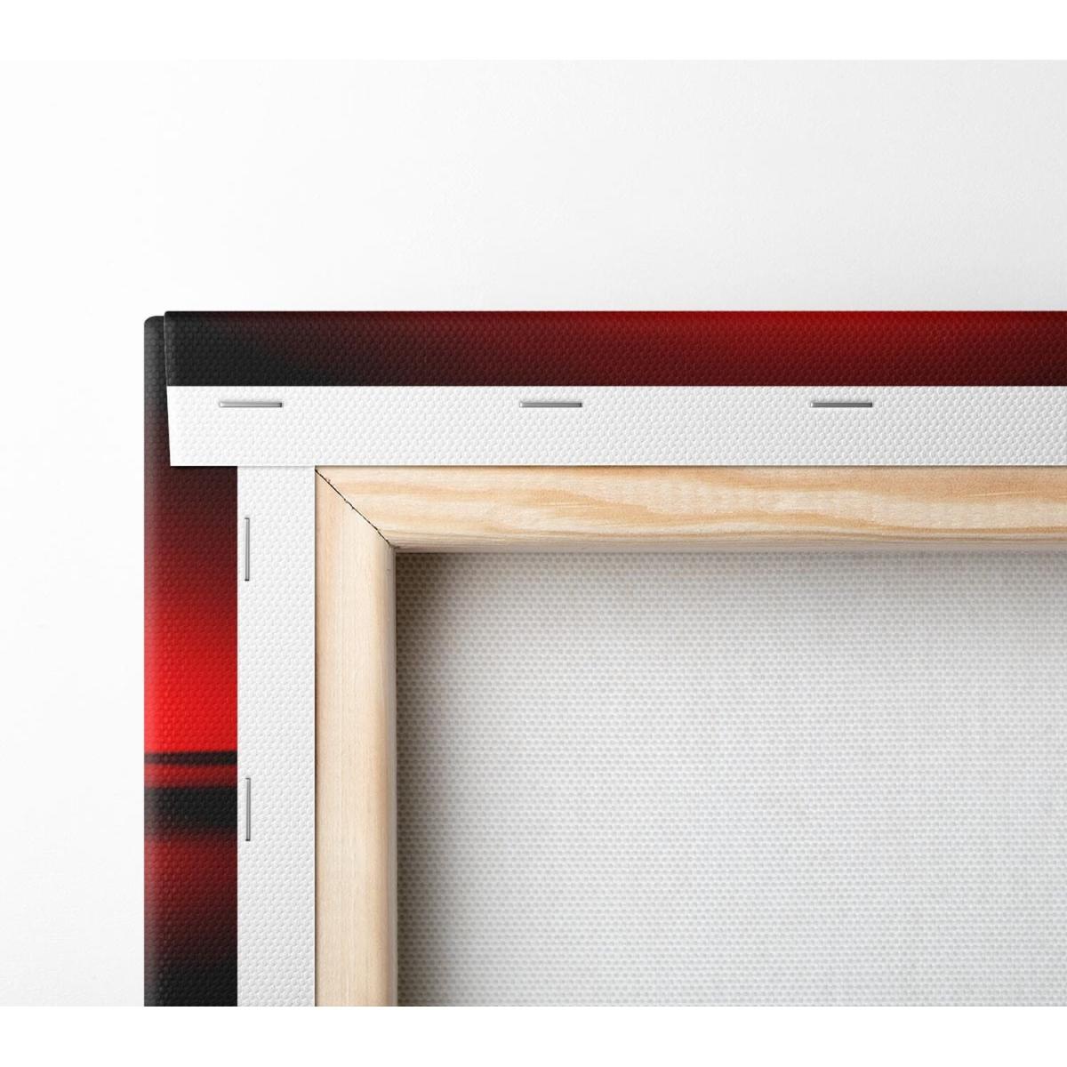 Red Horizon Canvas Print Wall Art - Yellow / 81.28cm – image 2
