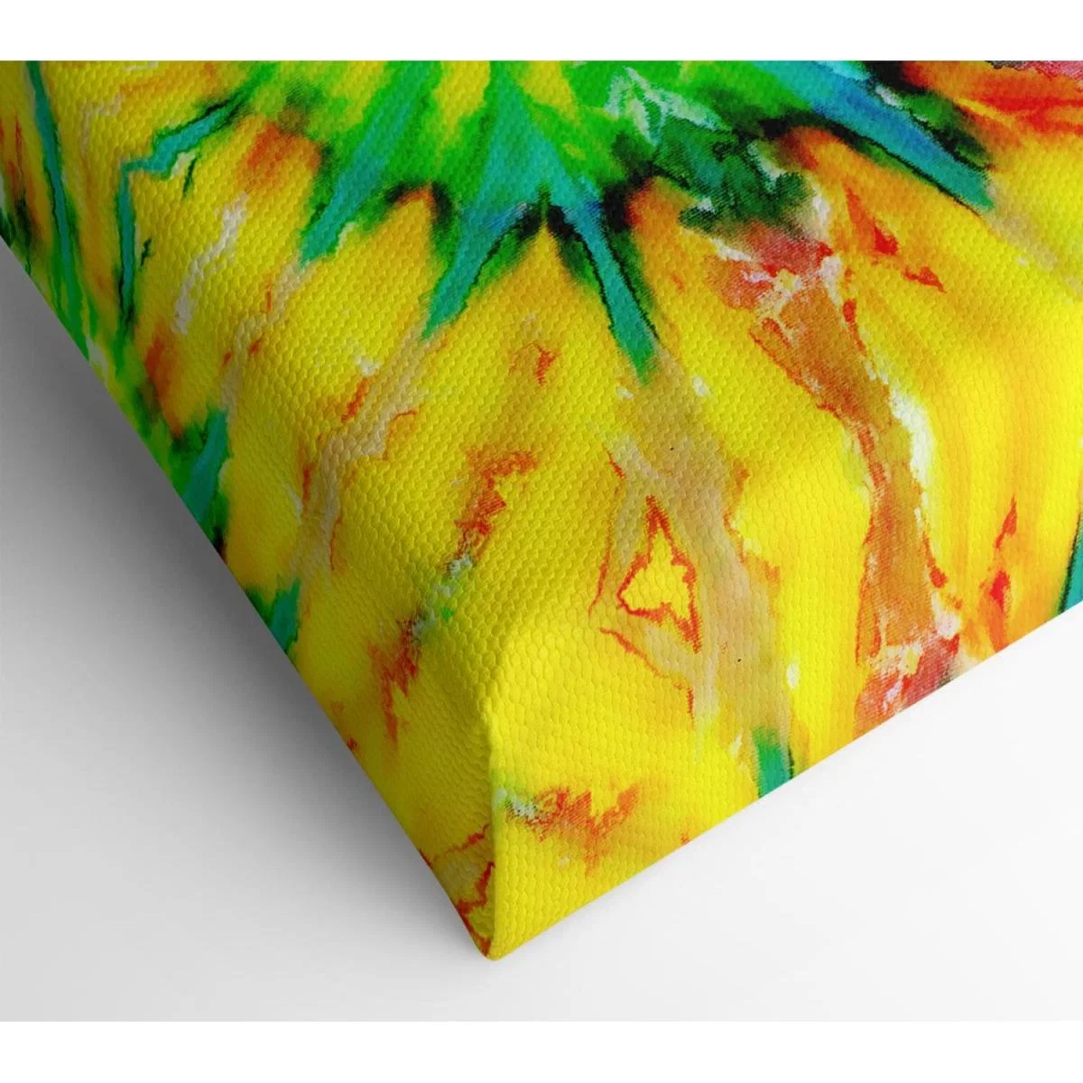 Never Ending Canvas Print Wall Art - Yellow / 35.56cm – image 2