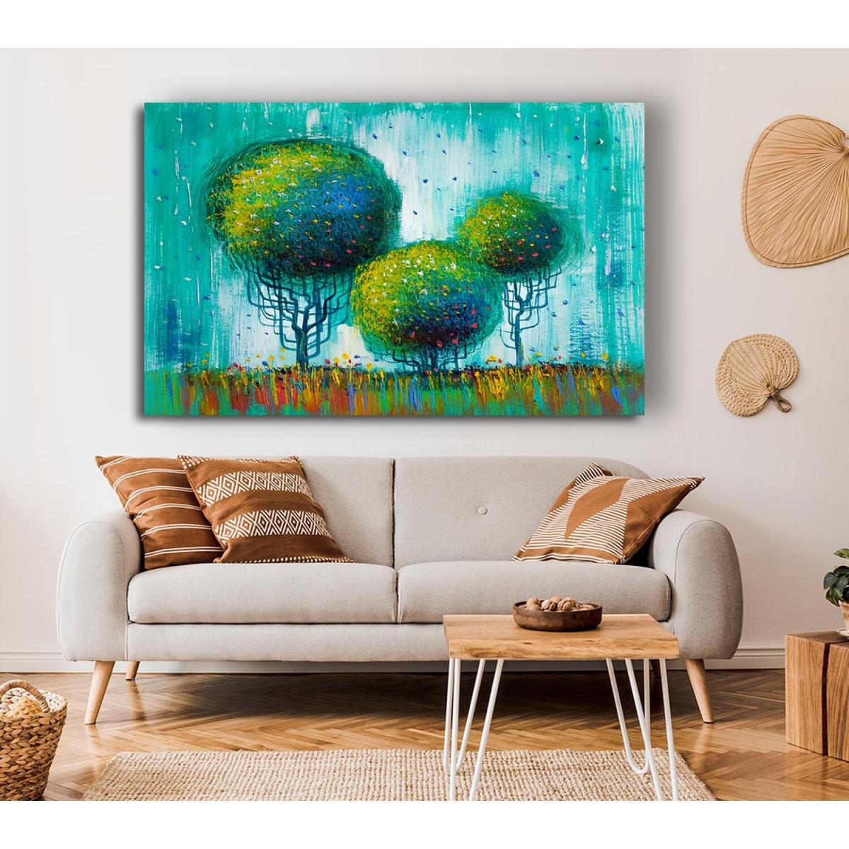 Three Round Trees - Yellow / 81cm – image 2