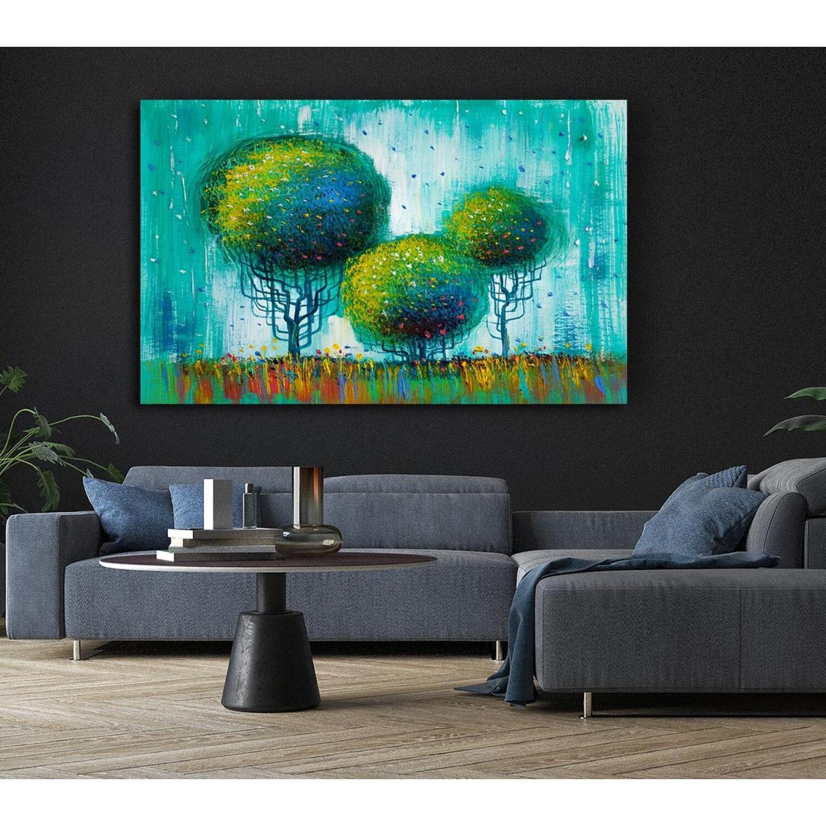 Three Round Trees - Yellow / 81cm – image 4