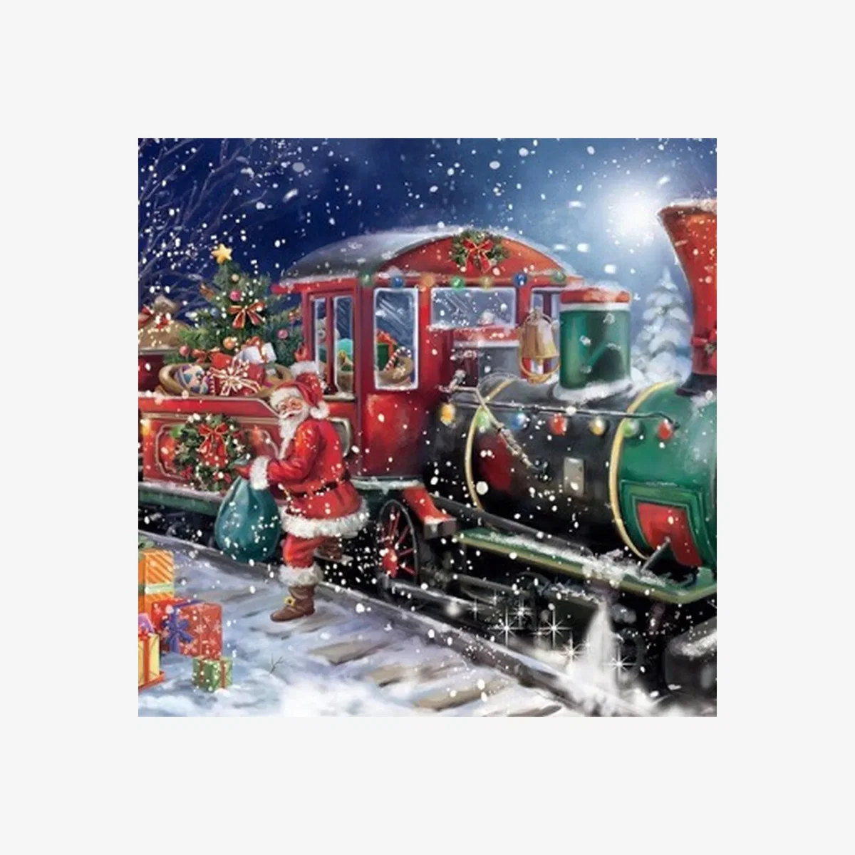Polar Express Diamond Art Painting - multi – image 1