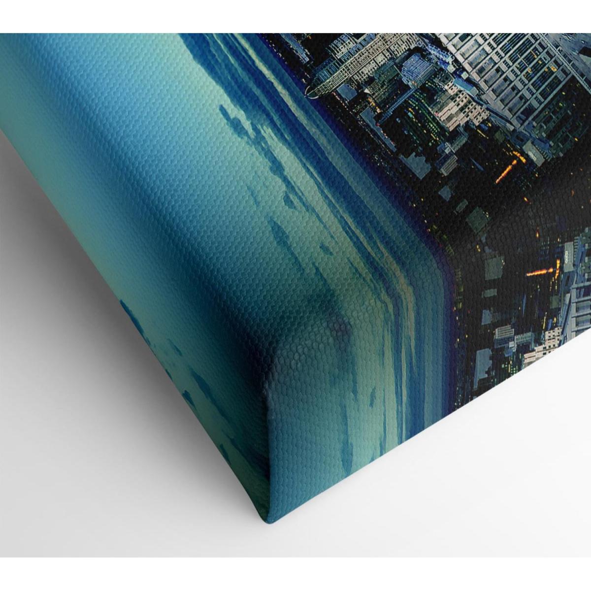 Manhattan New York Usa Canvas Print Wall Art - Yellow / 50.8cm – image 2