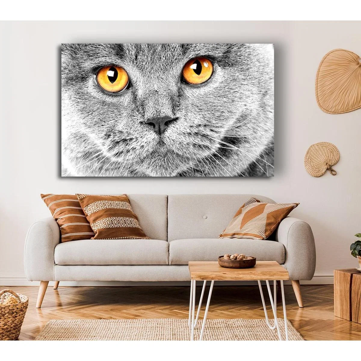 Serious Grey Cat - 50.8cm – image 4