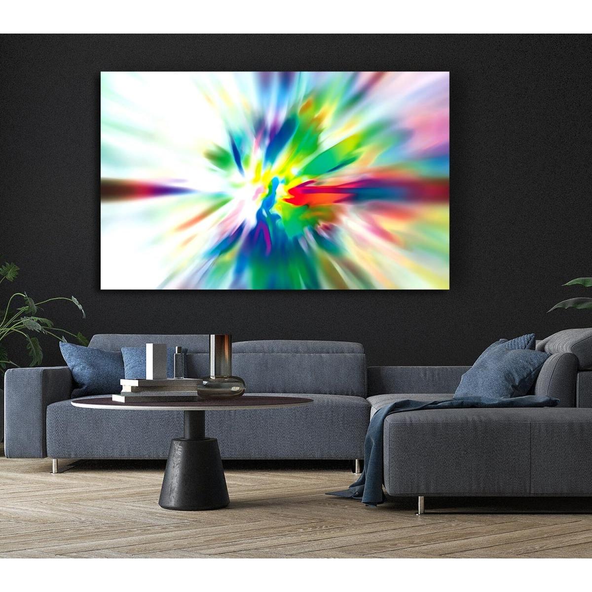 Colour Fusion Canvas Print Wall Art - Yellow / 50.8cm – image 5
