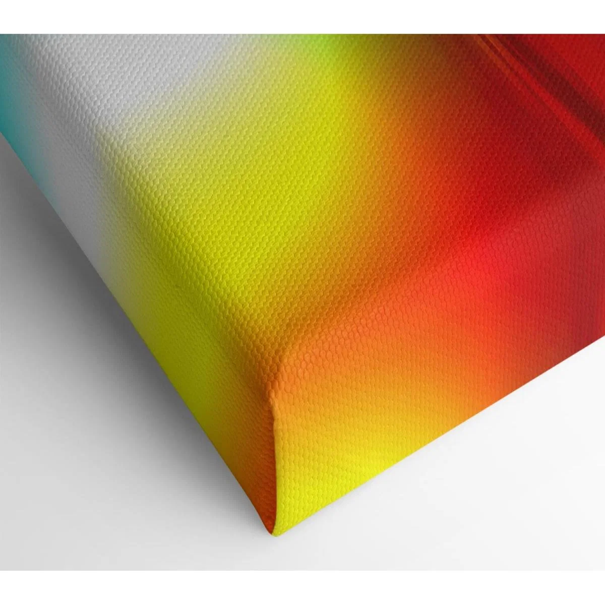 Colours Of The Rainbow Canvas Print Wall Art - Yellow / 35.56cm – image 2