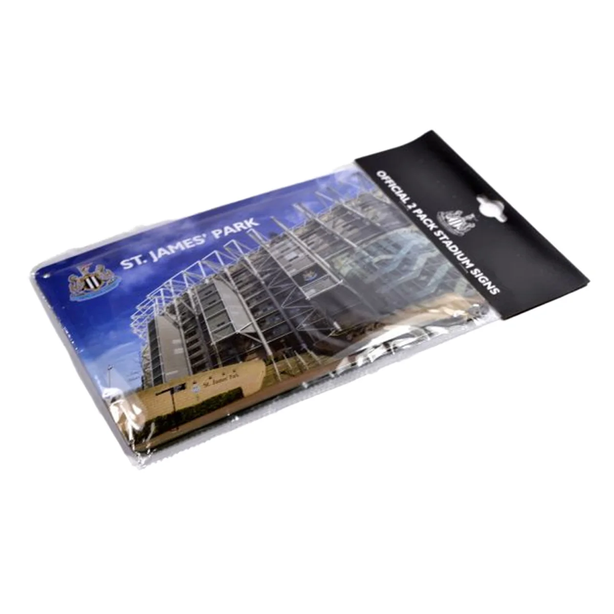 Newcastle United FC St James Park Stadium Sign (Pack of 2) - Multicoloured – image 2