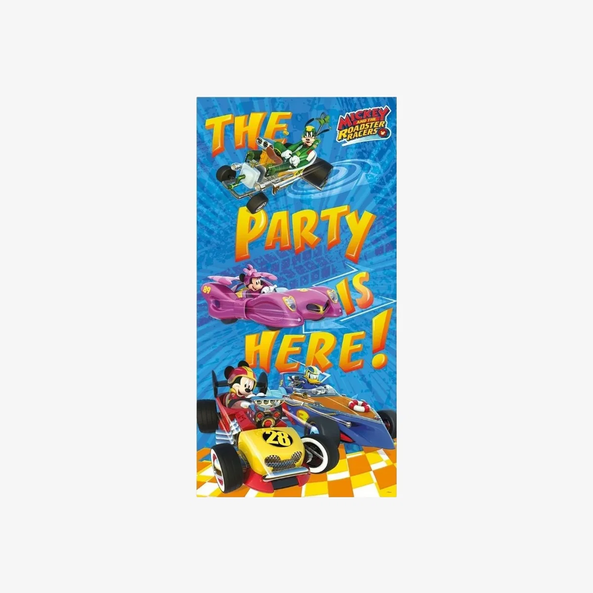 Mickey Mouse And The Roadster Racers The Party Is Here Door Poster - Multicoloured