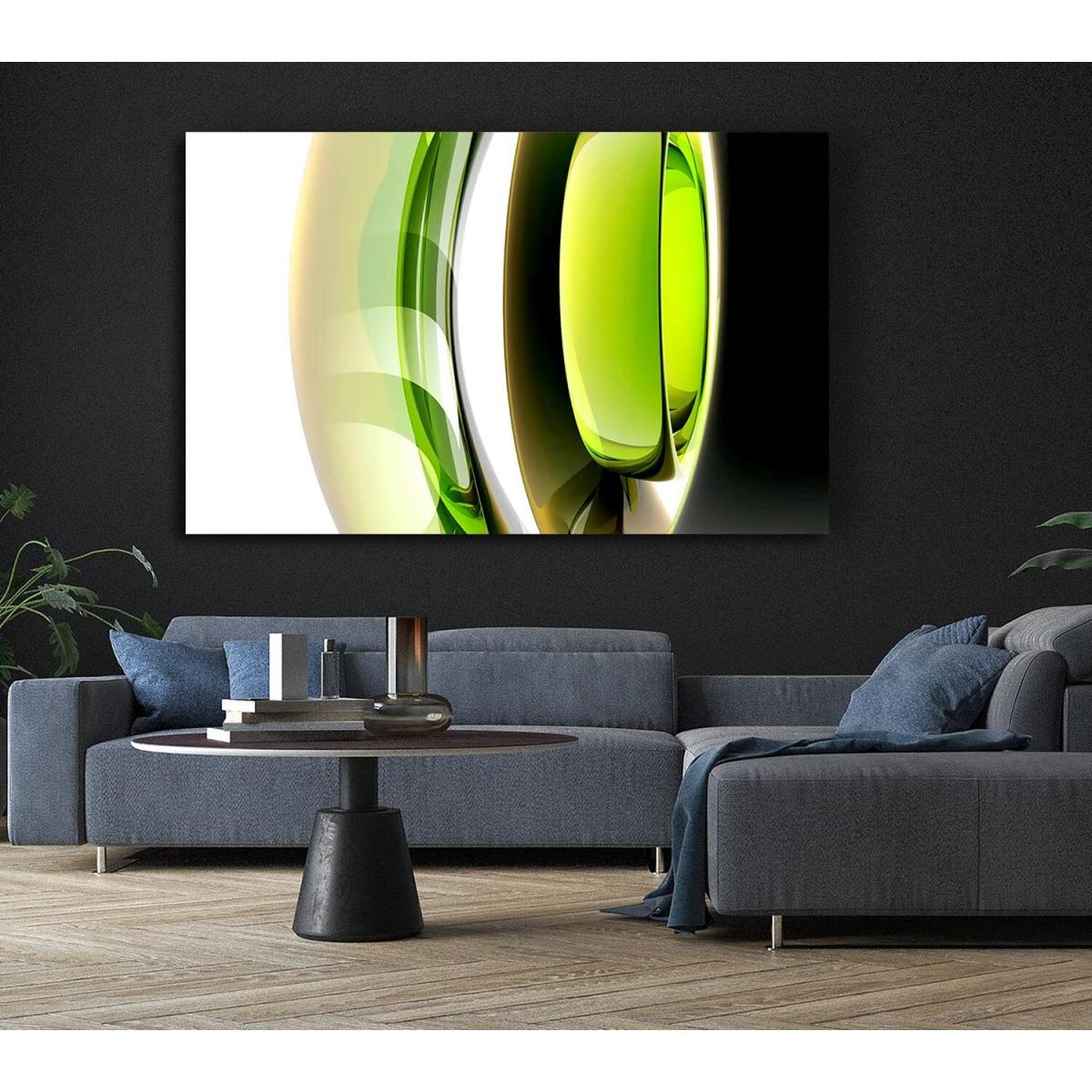 Lime Dream Canvas Print Wall Art - Yellow / 66.04cm – image 5