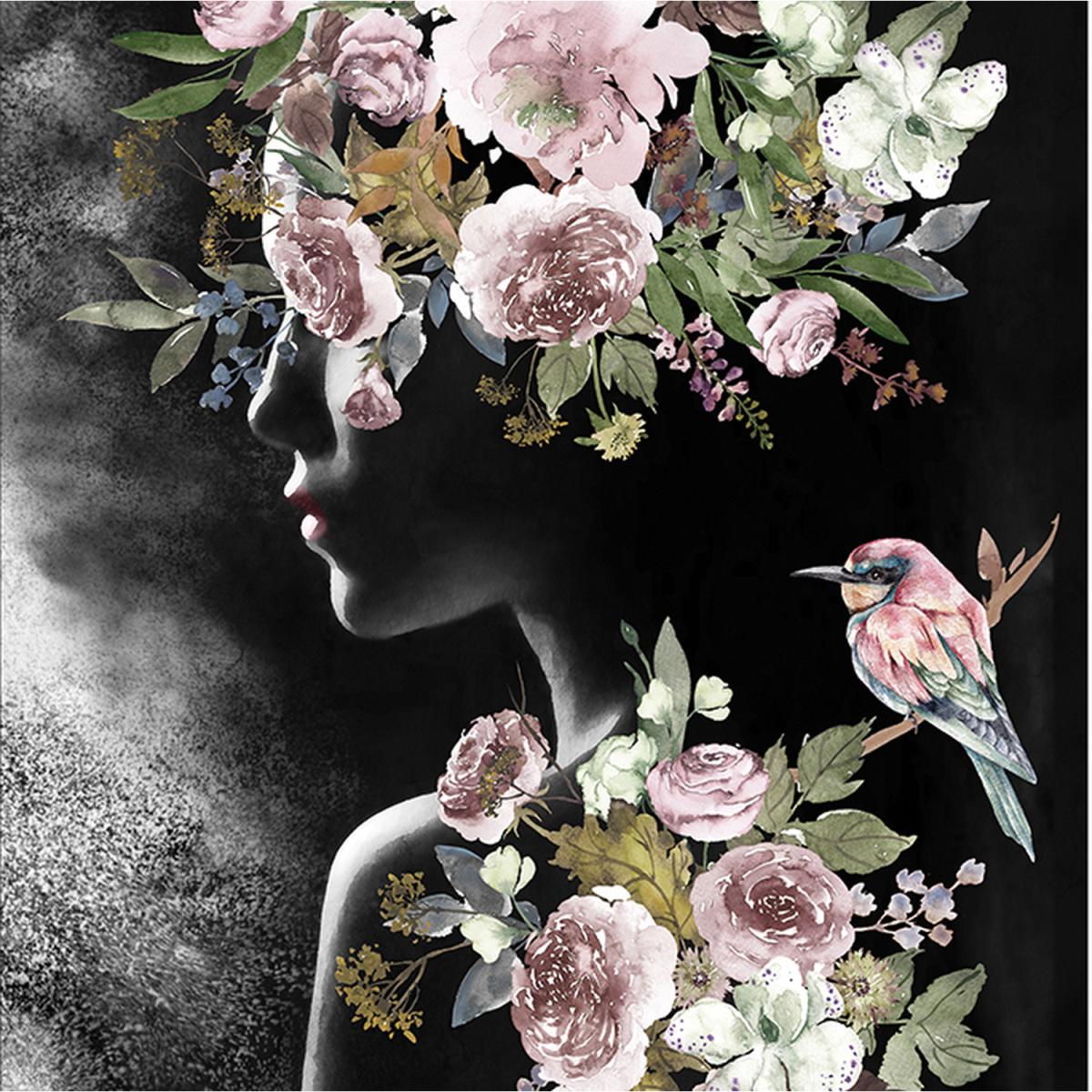 Elegance 5 Digital Artwork - white