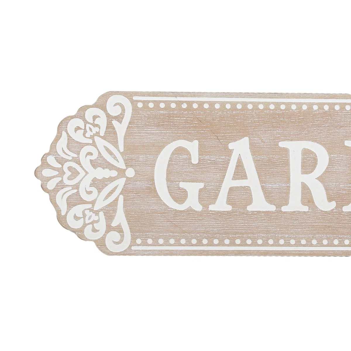 Garden Bar Wood Effect Plaque - Natural – image 2