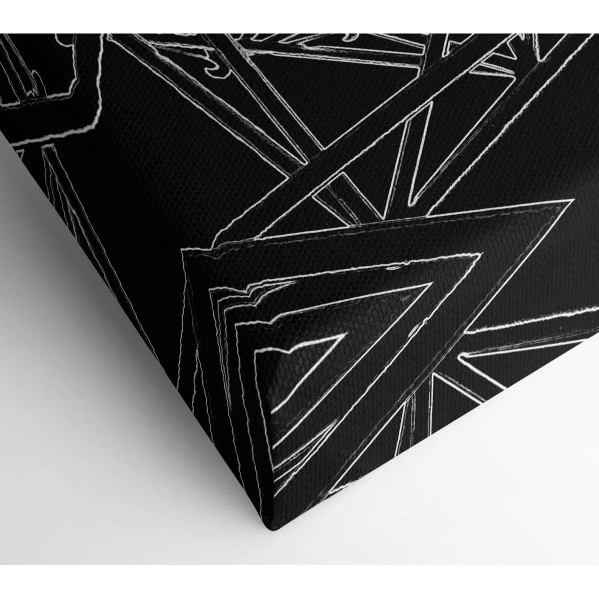Structure Canvas Print Wall Art - Yellow / 101.6cm – image 2
