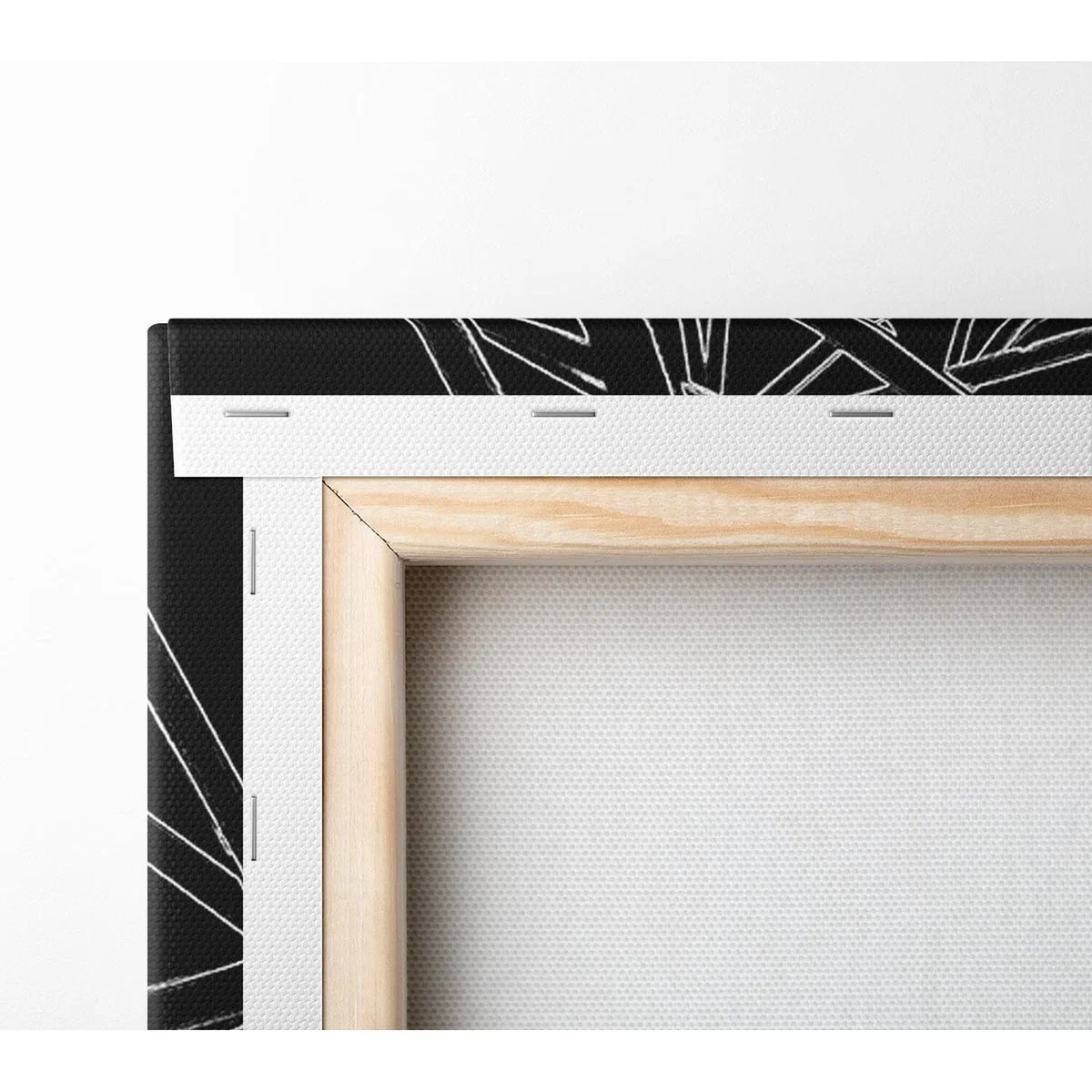 Structure Canvas Print Wall Art - Yellow / 101.6cm – image 3