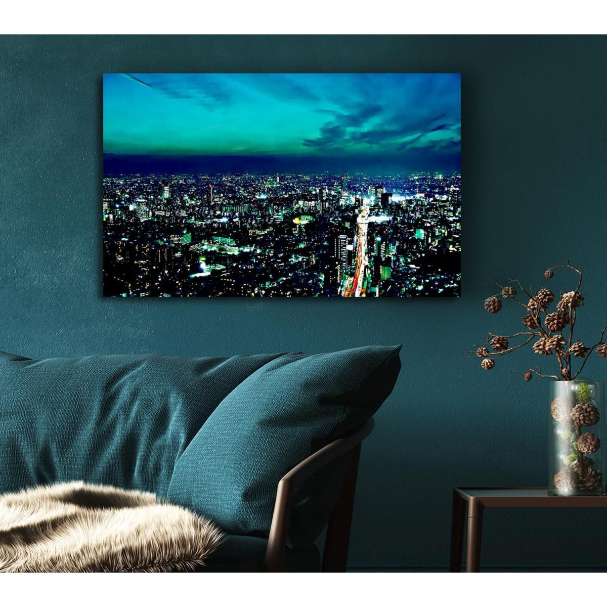 As Far As The Eye Can See Canvas Print Wall Art - Yellow / 35.56cm – image 5