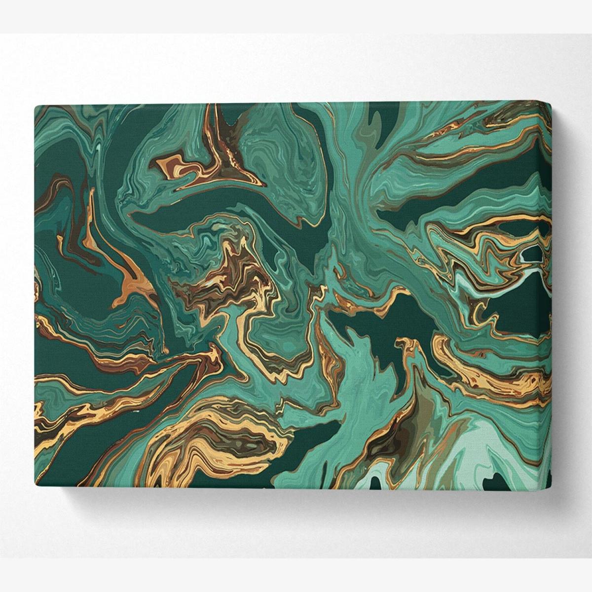 Green Fold To Gold - Yellow / Small 14 x 20 Inches – image 1