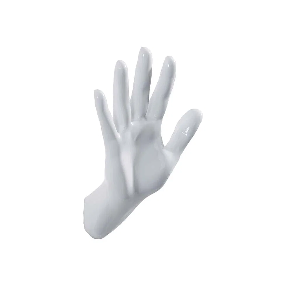 Waving Hand Wall Art & Coat Hook - Hot Pink – image 1