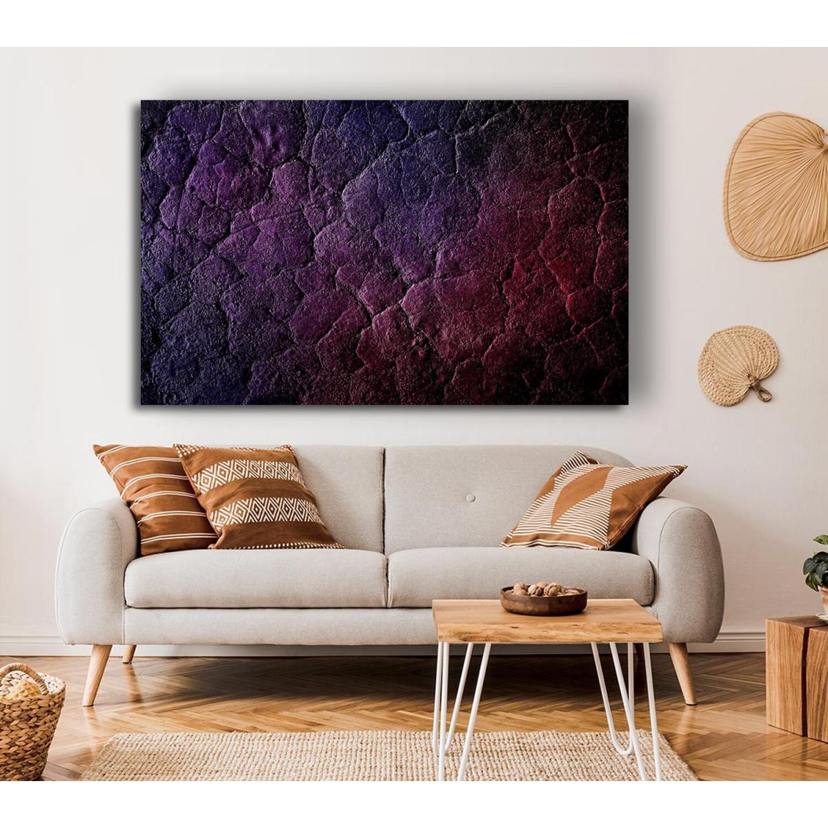 Dried Clay Canvas Print Wall Art - Yellow / 35.56cm – image 4